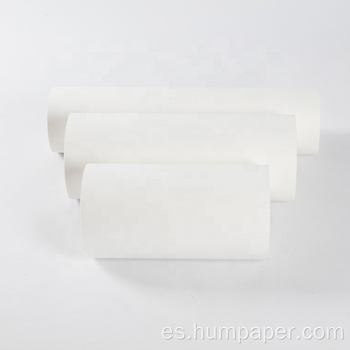 Rollo de papel de transferencia de sublimación pegajosa de 100 g para tela